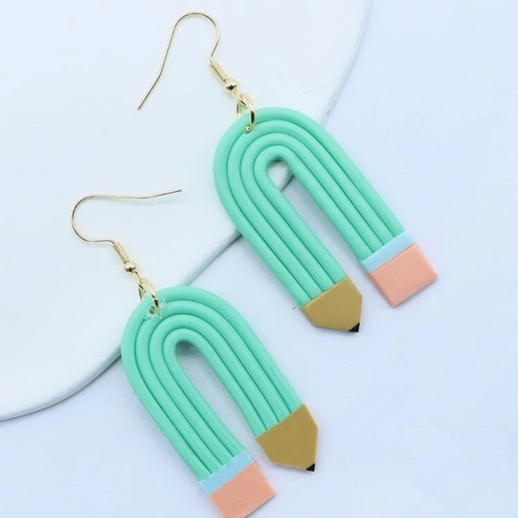 ✏️ Back to School Earrings ✏️ - Picture 4 of 4